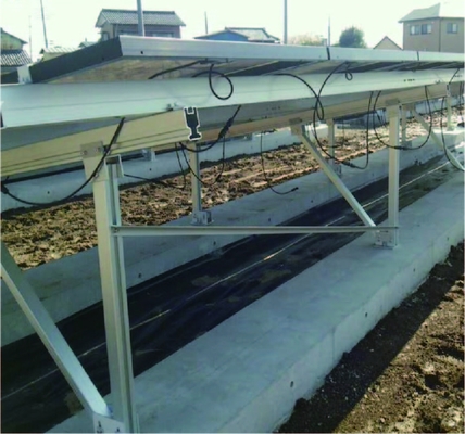 Un buon prezzo. Pannello solare fotovoltaico dell'C-acciaio frantumato montare il montaggio solare industriale dei sistemi - sostegno in linea