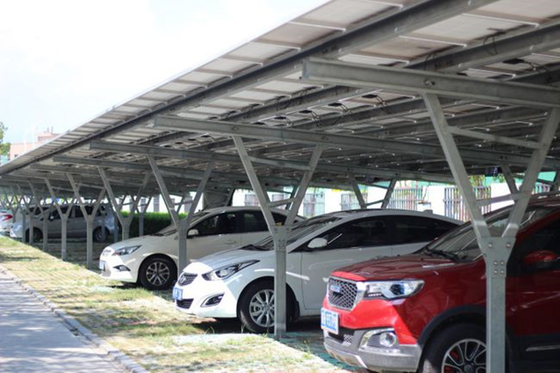 Un buon prezzo. Struttura di montaggio inserita/disinserita del Carport del pannello solare del acciaio al carbonio di griglia in linea
